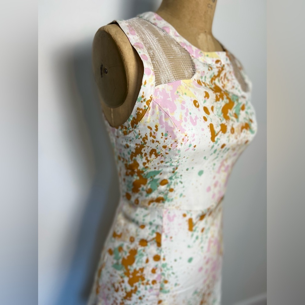 Line & Dot silk sleeveless dress size small